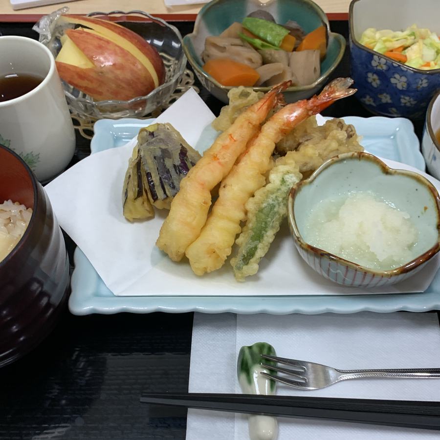 天ぷらのお膳
